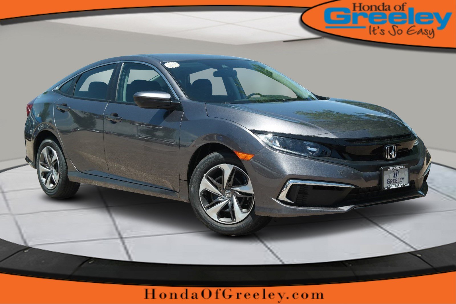 New 2019 Honda Civic Sedan LX 4dr Car in Greeley #19H613 | Honda of Greeley