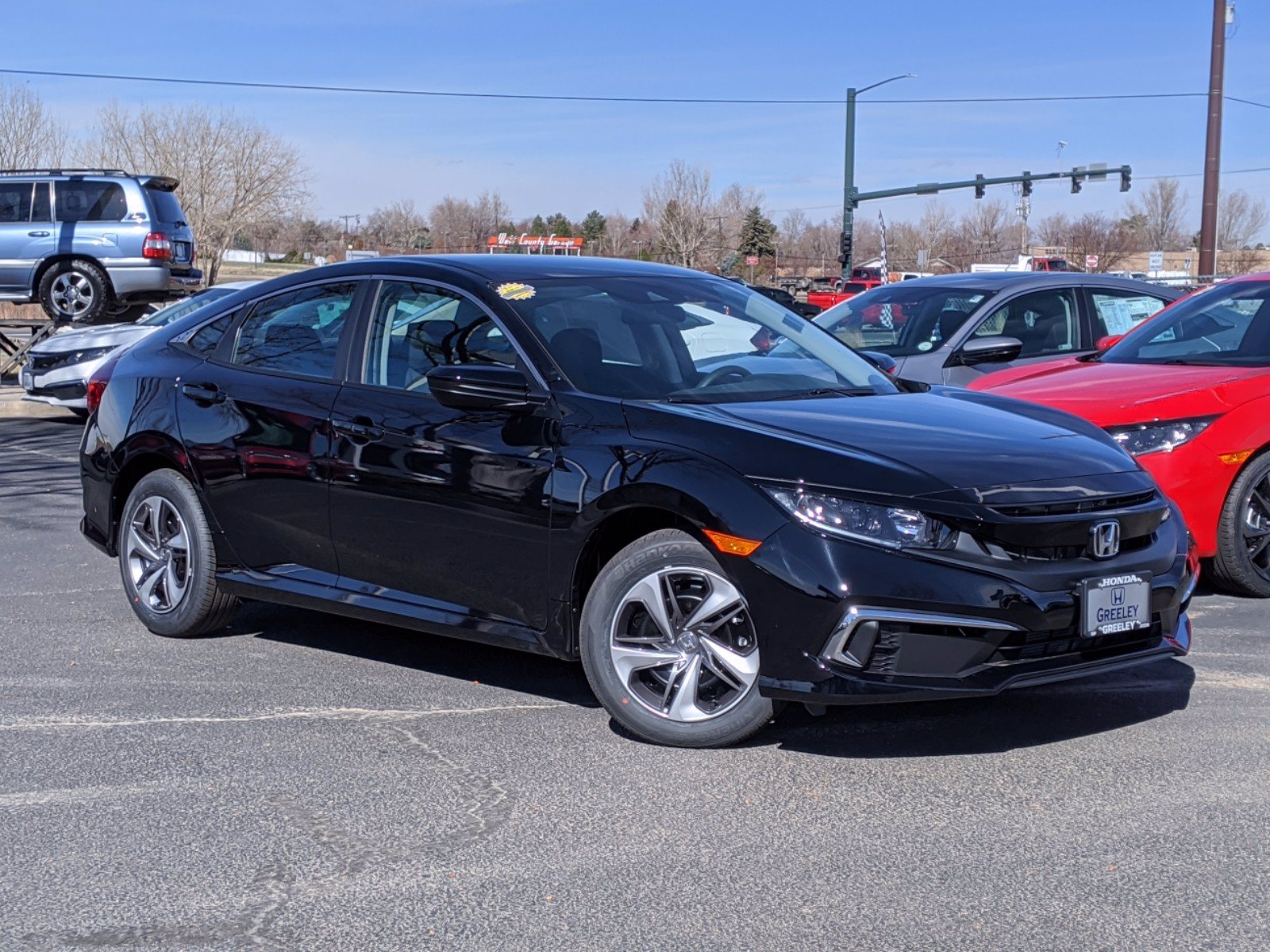 New 2020 Honda Civic Sedan LX 4dr Car in Greeley #20H281 | Honda of Greeley