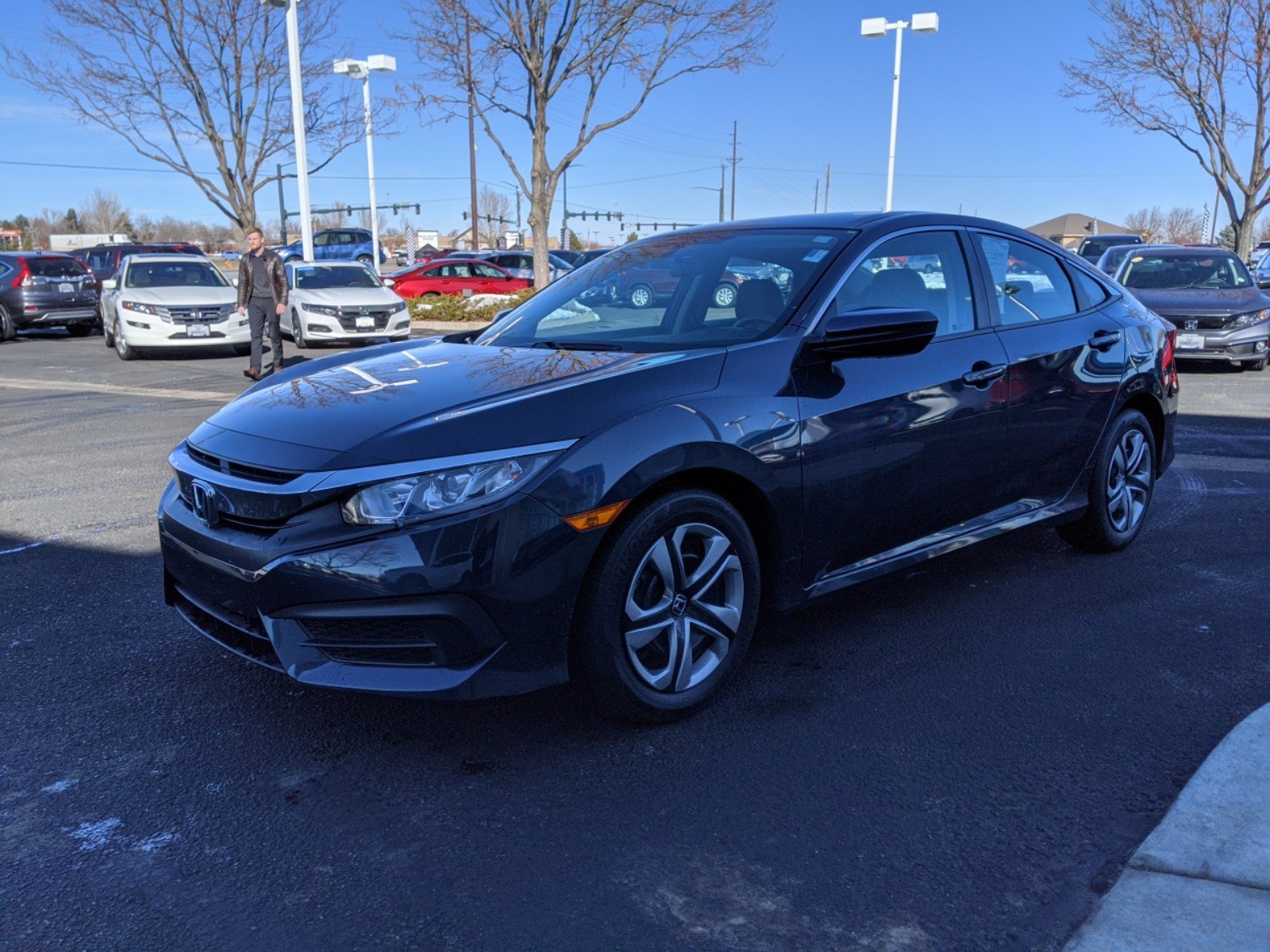 Pre-Owned 2017 Honda Civic Sedan LX 4dr Car in Greeley #A6028 | Honda ...