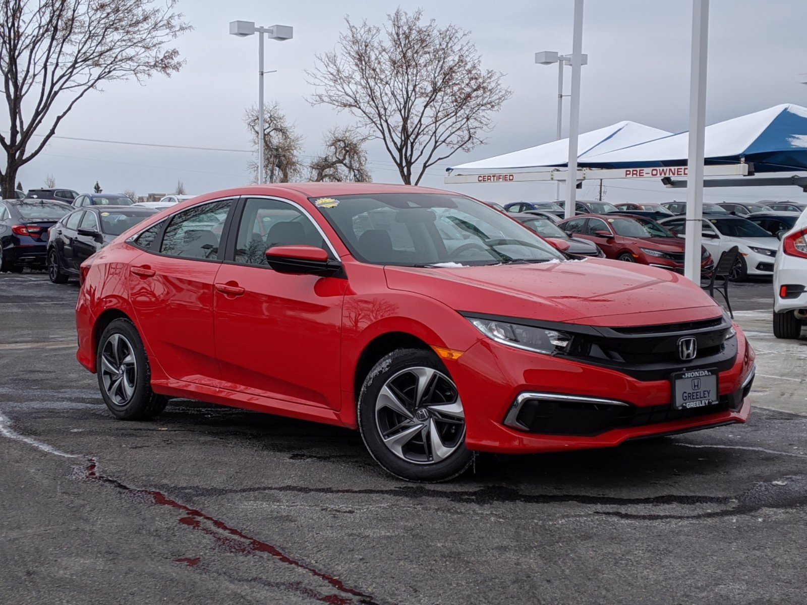 New 2020 Honda Civic Sedan LX 4dr Car in Greeley #20H191 | Honda of Greeley