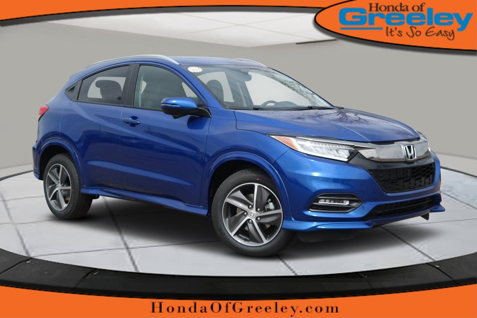 New 2019 Honda HR-V Touring Sport Utility in Greeley #19H422 | Honda of ...