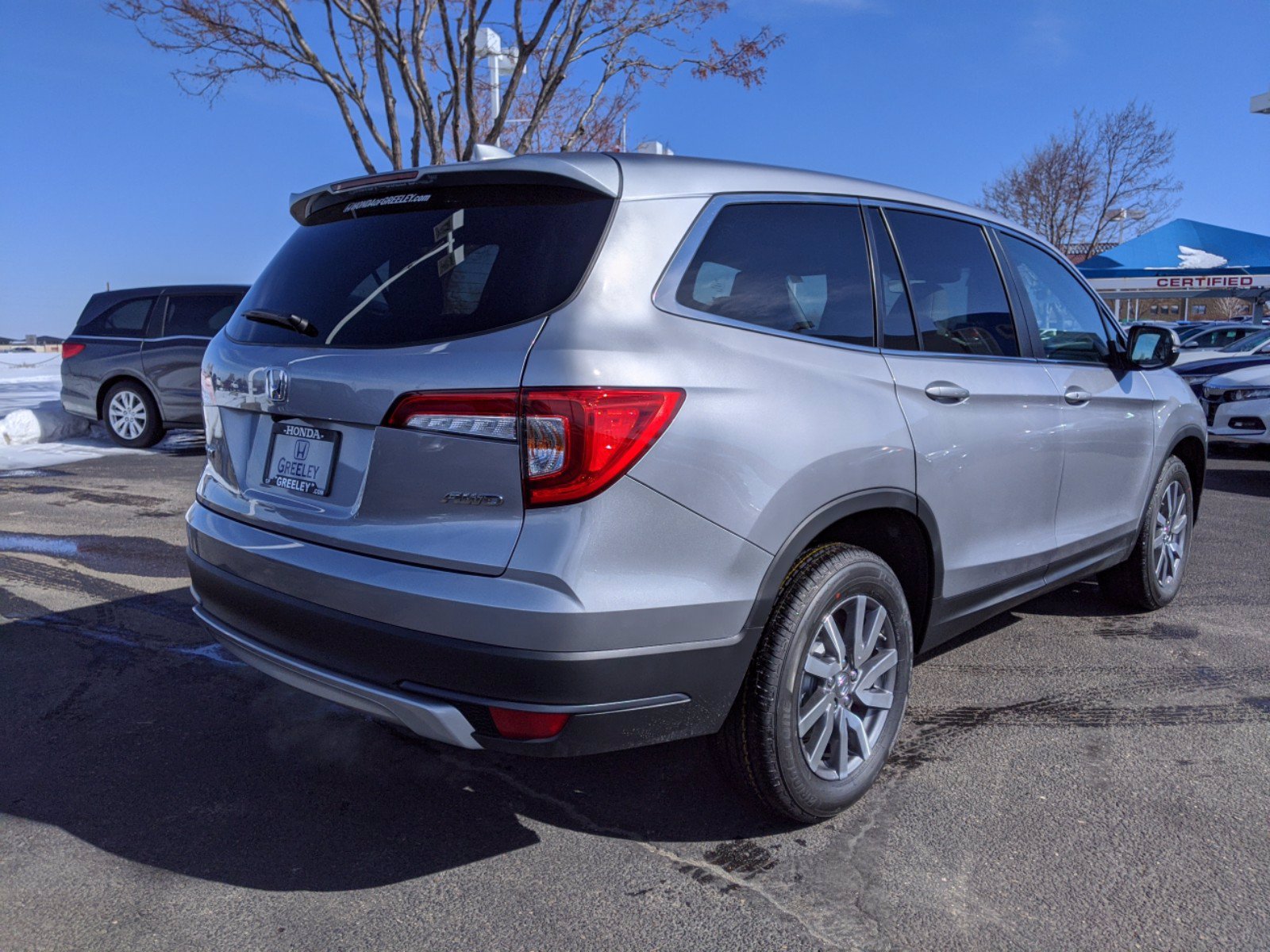 New 2020 Honda Pilot EX-L Sport Utility in Greeley #20H248 | Honda of