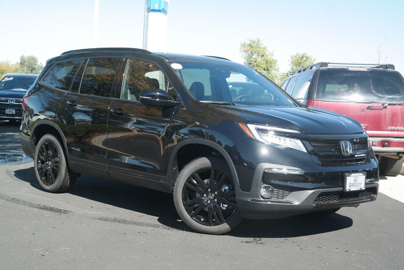 New 2020 Honda Pilot Black Edition Sport Utility in Greeley #20H015