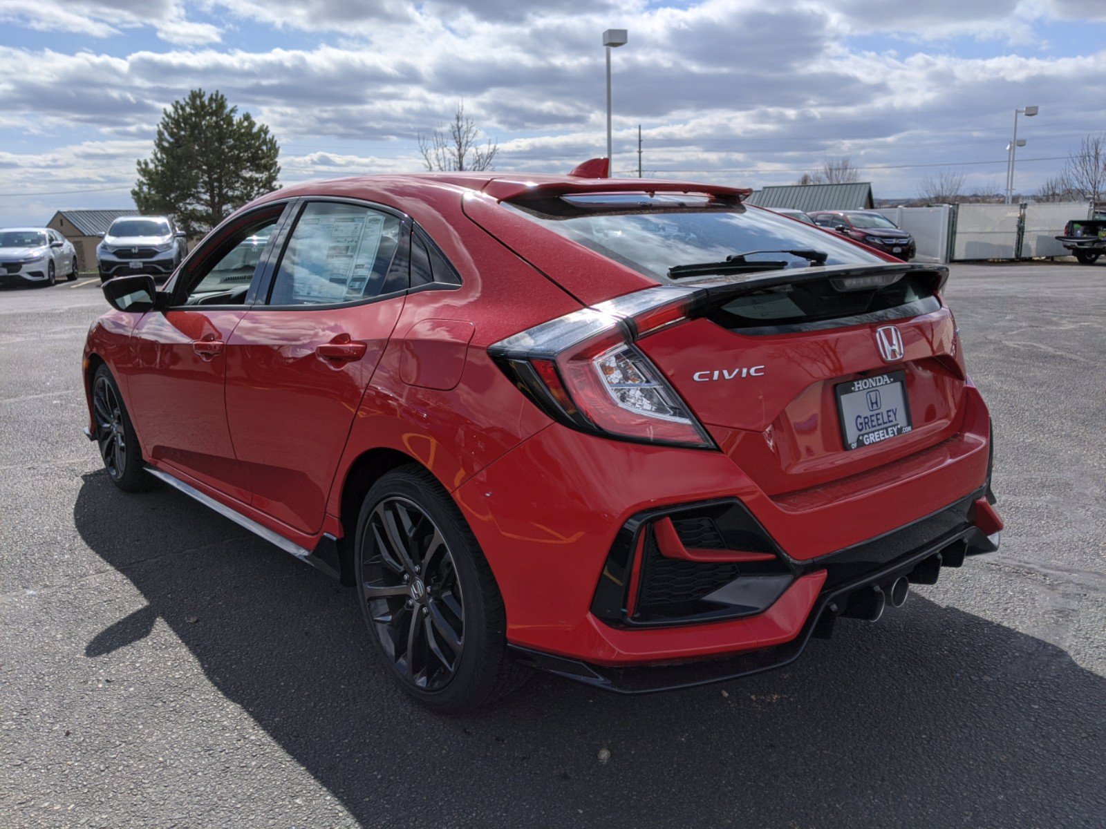 New 2020 Honda Civic Hatchback Sport Hatchback in Greeley #20H327 ...